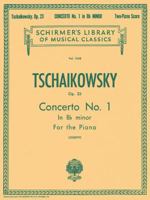 Music Minus One Piano: Tchaikovsky Concerto No. 1 in B-flat minor, op. 23 (Book & 2 CD Set) 0739030663 Book Cover