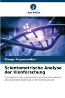 Scientometrische Analyse der Klonforschung 620932648X Book Cover