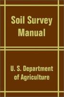 Soil survey manual 1410204170 Book Cover