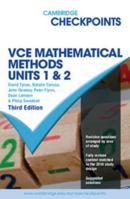 Cambridge Checkpoints Vce Mathematical Methods Units 1 and 2 131650266X Book Cover