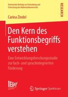 Den Kern Des Funktionsbegriffs Verstehen: Eine Entwicklungsforschungsstudie Zur Fach- Und Sprachintegrierten F�rderung 3658250534 Book Cover