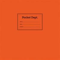Pocket Depart. the Backpack Notebooks (Pocket Department) 1616892072 Book Cover