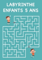 Labyrinthe Enfants 5 Ans: 50 puzzles labyrinthiques passionnants et variés B08BWD2WDN Book Cover