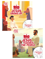 Jesus Grows Up/Jesus Teaches the People Flip-Over Book 1433643316 Book Cover