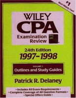 Wiley Cpa Examination Review 1997-1998: Outlines and Study Guides (24th ed, Vol 1 047117873X Book Cover