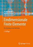 Eindimensionale Finite Elemente: Ein Einstieg in Die Methode 3642544819 Book Cover