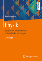 Physik: Basiswissen für Studierende technischer Fachrichtungen 3658227788 Book Cover