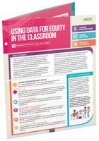 Using Data for Equity in the Classroom (Quick Reference Guide) 1416628150 Book Cover