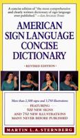 American Sign Language Concise Dictionary: Revised Edition 0062740105 Book Cover
