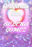 Certificato Fan Selena Gomez: Rosa, Lucido, Diamante, Formato 6x9, 100 pagine Perduti ad amarmi, iPhone11 Pro, Due Mesi 1702183351 Book Cover