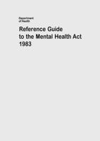 Reference Guide to the Mental Health Act 1983 B0CN3R5XHH Book Cover