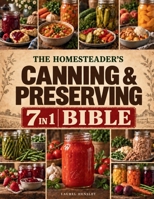 The Homesteader's Canning & Preserving Bible: Easy Homemade Recipes & Step-by-Step Water Bath & Pressure Canning for Produce, Meats, Soups & Sauces to Stock Your Pantry with Confidence Year-Round B0HJN3CHLC Book Cover