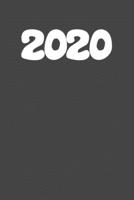 2020: Terminkalender ca DIN A5 weiß über 370 Seiten I Jahreskalender I Terminplaner I Tagesplaner 1704094410 Book Cover