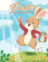 Easter Coloring Book: easter coloring book for kids ages 4-8 • easter gift for kids • Easter Gift for children Activity Book B09TGJJPMH Book Cover