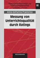Messung von Unterrichtsqualität durch Ratings (German Edition) 3830929803 Book Cover