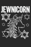 Jewnicorn: Dot Grid Jewnicorn / Journal Gift - Large ( 6 x 9 inches ) - 120 Pages Softcover 1677275219 Book Cover