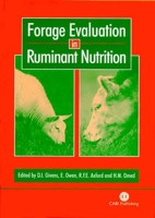 Forage Evaluation in Ruminant Nutrition (Cabi Publishing) 0851993443 Book Cover