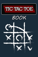 Tic Tac Toe Book: 100 Pages - 900 Games, Tic Tac Toe Game, Large Tic Tac Toe 1706155824 Book Cover