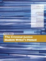 The Criminal Justice Student Writer's Manual 0132318768 Book Cover