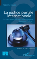 La justice pénale internationale: Un instrument idoine pour raisonner la raison d'État ? (French Edition) 2140294726 Book Cover