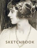 Sketchbook: Sargent Drawing Cover Edition, 8.5 X 11 in., 108 Blank Pages for Sketching, Drawing, Doodling and Art Ideas 1074246802 Book Cover