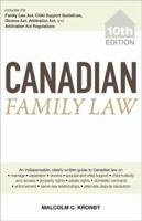 Canadian family law 0470736828 Book Cover