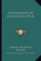 A Handbook of Exposition 1165270439 Book Cover