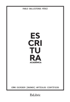 Escritura académica 8418730080 Book Cover