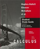 Calculus, Single Variable, Student Study Guide 0471441899 Book Cover