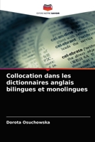 Collocation dans les dictionnaires anglais bilingues et monolingues 6202957425 Book Cover