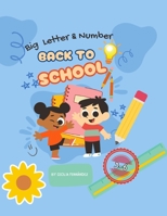 Big Letter & Number Tracing Book B0F73ZS6LT Book Cover