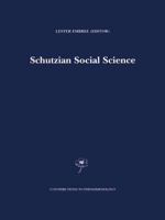 Schutzian Social Science 0792360036 Book Cover