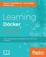 Learning Docker: Build, Ship, and Scale Faster 1786462923 Book Cover
