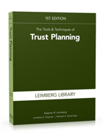The Tools  Techniques of Trust Planning 1945424125 Book Cover