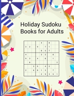 Holiday Sudoku Books for Adults: 2024 Adults Sudoku Book with Solution B0CQ569J65 Book Cover