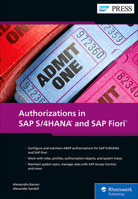 Authorizations in SAP S/4hana and SAP Fiori 1493220365 Book Cover