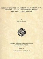Highway Salvage on Arizona State Highway 98: Kayenta Anasazi Sites between Kaibato and the Klethla Valley 1889747114 Book Cover