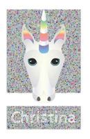 Christina's Unicorn Notebook 179684778X Book Cover