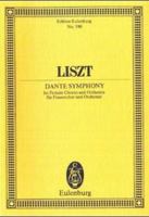 Dante Symphony: for Female Chorus and Orchestra 3795762626 Book Cover