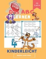 Das ABC Lernen Kinderleicht: Erste Buchstaben und das ganze Alphabet kinderleicht lernen und verstehen WÖRTER IN ENGLISCH B089D33JCQ Book Cover