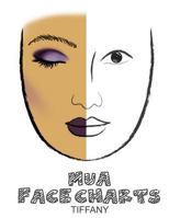 MUA Face Charts Tiffany 1983904627 Book Cover