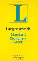 Langenscheidt's Standard Greek Dictionary Thumb Indexed 158573506X Book Cover