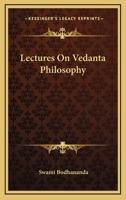 Lectures On Vedanta Philosophy 1162919892 Book Cover