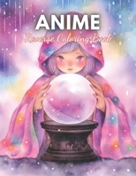 Anime Reverse Coloring Book: High Quality Beautiful Stress Relief Design B0CNSCG577 Book Cover