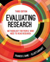 Evaluating Research: Methodology for People Who Need to Read Research 141297853X Book Cover