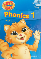 Let's Go Phonics 1 with Audio CD: Book 1 with Audio CD (Let's Go) 0194395065 Book Cover