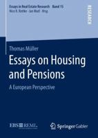 Essays on Housing and Pensions: A European Perspective 3658249544 Book Cover