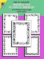 Easy-to-Duplicate Holiday and Seasonal Borders (Quick Copy Art) 0486264807 Book Cover