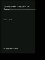 Electron-Stream Interaction with Plasmas 0262523507 Book Cover