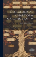 Genealogical Chart of a Marston Family; Salem, Mass., Hampton, Moultonboro' and Sandwich, N.H 1019931884 Book Cover